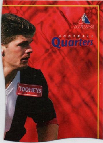 1995 Bewick Enterprises AFLPA Football Quarters #17 Robert Harvey Front